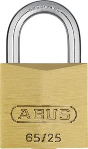 ABUS 65/25 C Vorhängeschloss aus Messing