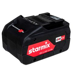 Starmix Zubehör 457031 Akku 18 Volt 10.0.Ah LiHD