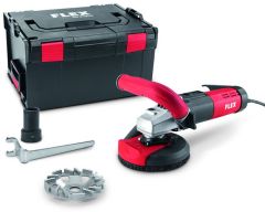 Flex-tools 471038 LDE 15-10 125 R, Kit TH-Jet Betonschuurmachine variabel toerental voor stofvrij schuren 125mm