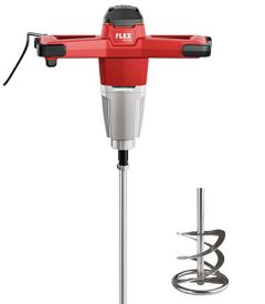 Flex-tools 495883 MXE1000 + WR2 120 Mengmachine 1010 Watt met 1 versnelling en gasgeefschakelaar