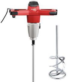 Flex-tools 495913 MXE1200 + WR2 140 Mengmachine 1200 Watt met 1 versnelling en toerentalschakelaar