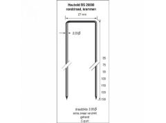 Haubold Befestigung 574663 Nicht BS29000-180 Meißelspitze aus rostfreiem Stahl 960 Stück