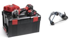 Flex-tools 522007 BME 18.0-EC/5.0 Set Basismotor Trinoxflex 18V 5.0Ah Li-Ion + Rundschleifvorsatz BR 50