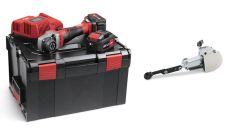 Flex-tools 522015 BME 18.0-EC/5.0 Set Basismotor Trinoxflex 18V 5.0Ah Li-Ion + BF 140 Aufsatzbandmappe