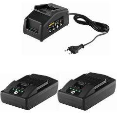 Rems 571589 Power-Pack 22V 1,5 Ah Li-ion 2 x Akku + Ladegerät