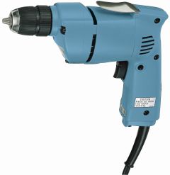 Makita 6510LVR Lichte en duurzame boormachine met 10 mm snelspan boorkop