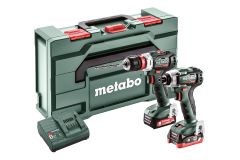 Metabo COMBO SET 2.7.4 BS12BL Qaccu-Bohrmaschine + SSD12BL Schlagschrauber 12V 4.0Ah LiHD/2.0Ah Li-Ion 685164000