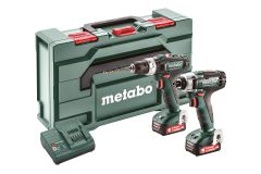 Metabo COMBO SET 2.7.2 SB 12 Akku-Bohrmaschine + SSD12BL Schlagschrauber 12V 2.0Ah Li-Ion 685167000