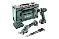 Metabo COMBO SET 2.3.2 Akkubohrmaschine BS 12 + Grasschere SGS 12 Q 12V 2.0Ah Li-Ion 685188000