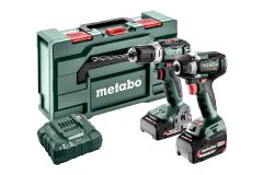 Metabo Combo Set 2.9.2 18V 5.2Ah/2.0Ah Li-Ion - Akkubohrmaschine BS18 L BL + Schlagschrauber SSW18 LT 300 BL 685202000