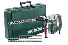 Metabo 690852000 KHE 5-40 Elektronisch regelbare combihamer 1010 Watt +  sds-max boor-/beitelset 3-dlg