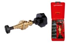 Rothenberger 70974 Waterkraan freesapparaat 3/8"-1/2"-3/4"1" in koffer