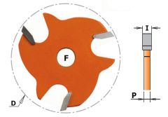 CMT 1,5 mm Scheibenfräser ohne Spindel