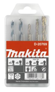 Makita Zubehör D-20769 Bohrerset 1/4" Form E