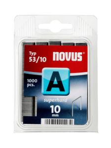 Novus 042-0357 A 53/10 nieten Extra Hard 10 mm 1000 Stuks