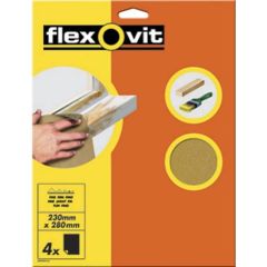 Flexovit 63642558237 A700 Schleifblatt 230 x 280 P40 Universal 25 Stück