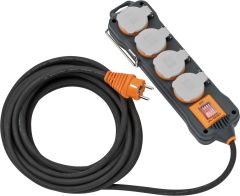 Brennenstuhl 9151480100 ProfessionalLINE stopcontactblok IP54 8m H07RN-F 3G1,5