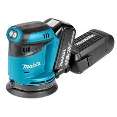 Makita DBO180RTJ Excenterschuurmachine 18 Volt 5,0 Li-ion 125 mm