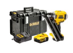 DeWalt DCN692P2K-QW DCN692P2K Stripnageltacker 18 Volt 5,0 AH Li-ion 50-90 mm 2-Speed in DS400