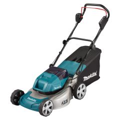 Makita DLM463PT2 Akku-Rasenmäher 46 cm 2 x 18 Volt 5,0 Ah Li-Ion