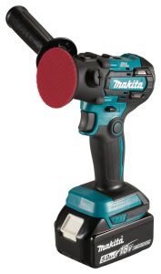 Makita DPV300RTJ Accu Polijst/poetsmachine 80 mm 18V 5.0Ah Li-Ion