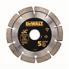 DeWalt DT3757-QZ Diamantzaagblad Droog 125 x 22.2mm voor Voegen