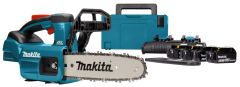 Makita DUC254PT4J LXT 18 V Tophandle Kettensäge 25 cm Lieferung mit Starterset 197626-8