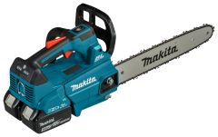 Makita DUC356PT2 Obergriff-Kettensäge 35 cm 2 x 18 Volt 5.0Ah Li-Ion