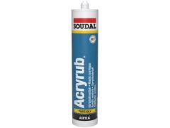 Soudal 102600 Acryl-Dichtstoff Acryrub Weiß 310ml