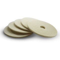 Kärcher 6.371-081.0 Pad, Zacht, beige, 432 mm 5 stuks