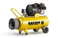 Kaeser 1.1819.10010 Premium 450/90W Zuigercompressor 230 Volt + Haspel incl. 20 mtr. luchtslang