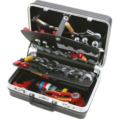 KS Tools 1160175 116.0175 Kombi-Werkzeugsatz für die Installationstechnik, 129-tlg.