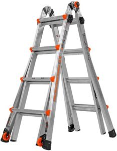 Little Giant 48414103 Velocity telescopische vouwladder 4x6 treden