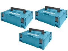 Makita Zubehör M-BOX2PACK Mbox nr.2 Systainer 3er Pack