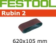 Festool 499153 Schuurband Korrel 120 Rubin 2 10 stuks BS105/620x105-P120 RU/10