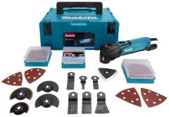 Makita TM3010CX2J multimachine 320 Watt Oscillerende Multi-cutter + Toebehorenset