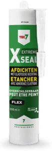 TEC7 528009000 X-Seal All-In-One Versiegelungs- und Finishing Kit Weiß RAL9003 Kartusche 310ml