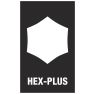 Wera 05022860001 3950/9 Hex-Plus Multicolour Imperial 1 Stiftsleutelset, inch, RVS, 9-delig - 12