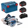 Bosch Blauw GKS 18V-68 C Professional Cirkelzaag 18V 5.5Ah ProCore in L-Boxx 06016B5030 - 1