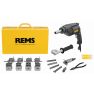 Rems 156010 R220 Twist/Hurrican Set 12-15-18-22 Elektrische Buisuithaler/Optromper - 1