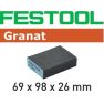 Festool 201082 Schuurspons GRANAT 69x98x26 120 GR/6 - 1