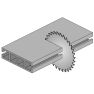 CMT-Sägeblatt für Metall und harte Materialien 305 x 25.4 x 60T - 4