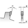 CMT Nutsäge industrielle Linie 180 x 30 x 18T Dicke 6 mm - 2