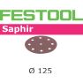 Festool 493125 Schuurschijven Saphir STF D125/90 P36 SA/25 - 1