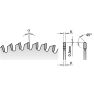 CMT-Sägeblatt negativ für Non-Ferrous/Trespa/Alu 305 x 30 x 96T - 1