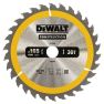 DeWalt DT1935-QZ Cirkelzaagblad 165 x 20 mm 30T ATB 10° - 2