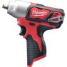 Milwaukee M12 BIW38-0 Slagmoersleutel 12V Body 3/8" 4933441985 - 2