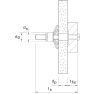 Fischer 519770 Hollewandplug HM 4 x 45 S met schroef 50 stuks - 5