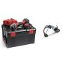 Flex-tools 522007 BME 18.0-EC/5.0 Set Basismotor Trinoxflex 18V 5.0Ah Li-Ion + Rundschleifvorsatz BR 50 - 1