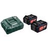 Metabo Accu Pakket 2 x 18V 4.0Ah Li-Ion + 1 x Lader ASC 55 685050000 - 1